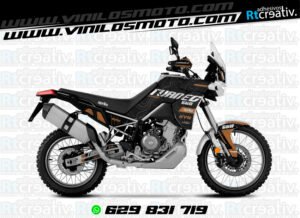 ADHESIVOS Y PEGATINAS DE VINILO APRILIA TUAREG 660 Rt005-04