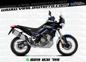 ADHESIVOS Y PEGATINAS DE VINILO APRILIA TUAREG 660 Rt006-02