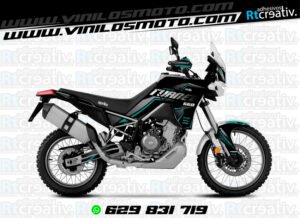 ADHESIVOS Y PEGATINAS DE VINILO APRILIA TUAREG 660 Rt006-04