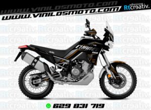 ADHESIVOS Y PEGATINAS DE VINILO APRILIA TUAREG 660 Rt006-07