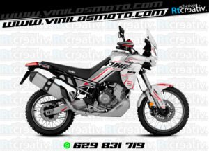 ADHESIVOS Y PEGATINAS DE VINILO APRILIA TUAREG 660 Rt006-09