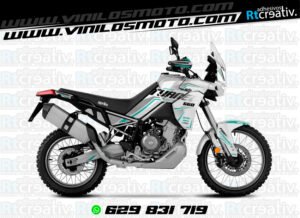 ADHESIVOS Y PEGATINAS DE VINILO APRILIA TUAREG 660 Rt006-12