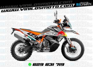 ADHESIVOS Y PEGATINAS DE VINILO KTM ADVENTURE Rt001-05