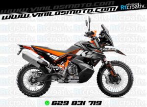 ADHESIVOS Y PEGATINAS DE VINILO KTM ADVENTURE Rt004-01