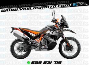 ADHESIVOS Y PEGATINAS DE VINILO KTM ADVENTURE Rt004-04