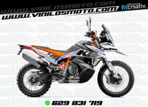 ADHESIVOS Y PEGATINAS DE VINILO KTM ADVENTURE Rt004-08