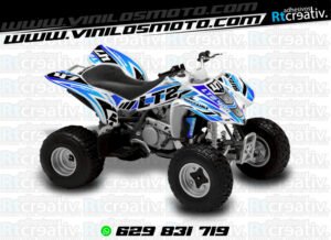 ADHESIVOS Y PEGATINAS DE VINILO PARA SUZUKI LTZ 400 Rt002-04