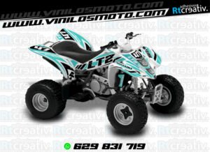 ADHESIVOS Y PEGATINAS DE VINILO PARA SUZUKI LTZ 400 Rt002-09