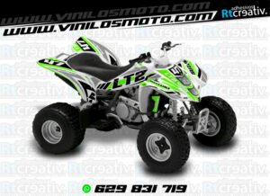 ADHESIVOS Y PEGATINAS DE VINILO PARA SUZUKI LTZ 400 Rt002-15