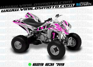 ADHESIVOS Y PEGATINAS DE VINILO PARA SUZUKI LTZ 400 Rt002-17