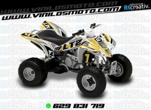 ADHESIVOS Y PEGATINAS DE VINILO PARA SUZUKI LTZ 400 Rt002-18