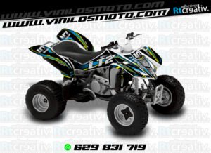 ADHESIVOS Y PEGATINAS DE VINILO PARA SUZUKI LTZ 400 Rt003-13