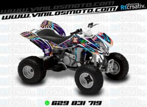 ADHESIVOS Y PEGATINAS DE VINILO PARA SUZUKI LTZ 400 Rt013-01