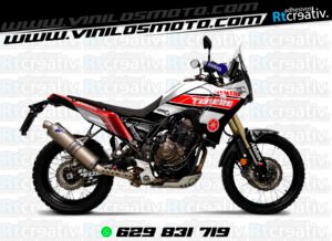 ADHESIVOS Y PEGATINAS DE VINILO YAMAHA TENERE Rt005-01