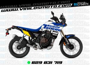 ADHESIVOS Y PEGATINAS DE VINILO YAMAHA TENERE Rt006-01