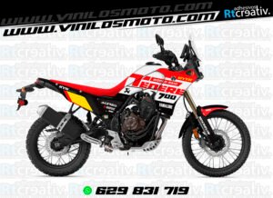 ADHESIVOS Y PEGATINAS DE VINILO YAMAHA TENERE Rt006-03