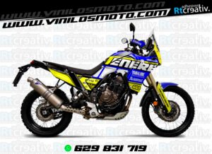 175€ - Yamaha Tenere | Diseño Rt009 1 ADHESIVOS Y PEGATINAS DE VINILO YAMAHA TENERE Rt009-01