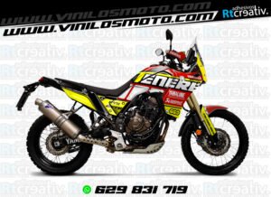 175€ - Yamaha Tenere | Diseño Rt009 7 ADHESIVOS Y PEGATINAS DE VINILO YAMAHA TENERE Rt009-04