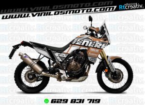 175€ - Yamaha Tenere | Diseño Rt009 9 ADHESIVOS Y PEGATINAS DE VINILO YAMAHA TENERE Rt009-05