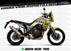 175€ - Yamaha Tenere | Diseño Rt009 15 ADHESIVOS Y PEGATINAS DE VINILO YAMAHA TENERE Rt009-08