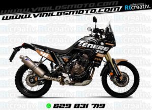 175€ - Yamaha Tenere | Diseño Rt015 27 ADHESIVOS Y PEGATINAS DE VINILO YAMAHA TENERE Rt015-03