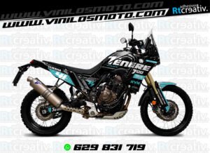 175€ - Yamaha Tenere | Diseño Rt015 19 ADHESIVOS Y PEGATINAS DE VINILO YAMAHA TENERE Rt015-05