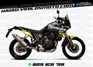 175€ - Yamaha Tenere | Diseño Rt015 17 ADHESIVOS Y PEGATINAS DE VINILO YAMAHA TENERE Rt015-06