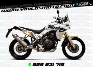 175€ - Yamaha Tenere | Diseño Rt015 13 ADHESIVOS Y PEGATINAS DE VINILO YAMAHA TENERE Rt015-10