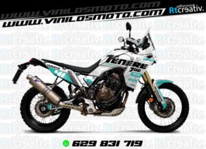 175€ - Yamaha Tenere | Diseño Rt015 5 ADHESIVOS Y PEGATINAS DE VINILO YAMAHA TENERE Rt015-12