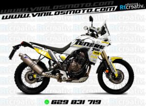 175€ - Yamaha Tenere | Diseño Rt015 3 ADHESIVOS Y PEGATINAS DE VINILO YAMAHA TENERE Rt015-13