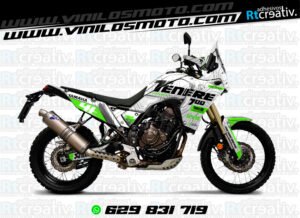 175€ - Yamaha Tenere | Diseño Rt015 7 ADHESIVOS Y PEGATINAS DE VINILO YAMAHA TENERE Rt015-14