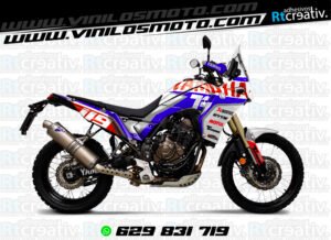 ADHESIVOS Y PEGATINAS DE VINILO YAMAHA TENERE Rt001-04