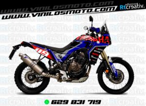 ADHESIVOS Y PEGATINAS DE VINILO YAMAHA TENERE Rt001-12