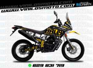 ADHESIVOS Y PEGATINAS DE VINILO VOGE 300 RALLY Rt001-15