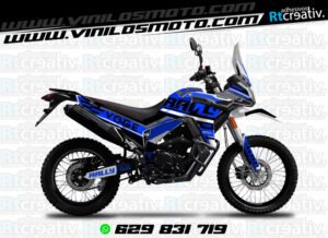 175€ - Voge 300 Rally | Diseño Rt002 5 ADHESIVOS Y PEGATINAS DE VINILO VOGE 300 RALLY Rt002-03
