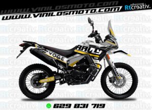 175€ - Voge 300 Rally | Diseño Rt002 7 ADHESIVOS Y PEGATINAS DE VINILO VOGE 300 RALLY Rt002-04