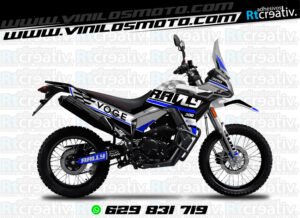 175€ - Voge 300 Rally | Diseño Rt002 9 ADHESIVOS Y PEGATINAS DE VINILO VOGE 300 RALLY Rt002-05