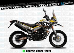 175€ - Voge 300 Rally | Diseño Rt002 11 ADHESIVOS Y PEGATINAS DE VINILO VOGE 300 RALLY Rt002-06
