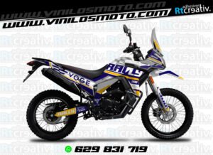 175€ - Voge 300 Rally | Diseño Rt002 13 ADHESIVOS Y PEGATINAS DE VINILO VOGE 300 RALLY Rt002-07