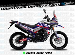 175€ - Voge 300 Rally | Diseño Rt002 15 ADHESIVOS Y PEGATINAS DE VINILO VOGE 300 RALLY Rt002-08