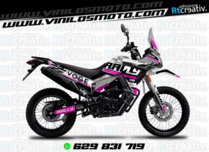 175€ - Voge 300 Rally | Diseño Rt002 25 ADHESIVOS Y PEGATINAS DE VINILO VOGE 300 RALLY Rt002-13
