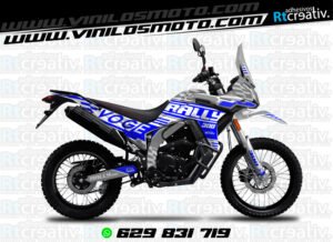 175€ - Voge 300 Rally | Diseño Rt003 3 ADHESIVOS Y PEGATINAS DE VINILO VOGE 300 RALLY Rt003-02