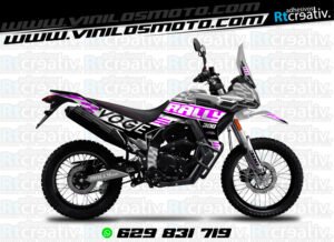 175€ - Voge 300 Rally | Diseño Rt003 19 ADHESIVOS Y PEGATINAS DE VINILO VOGE 300 RALLY Rt003-12