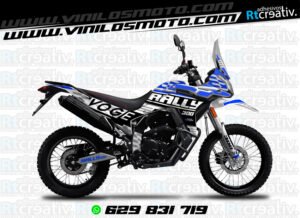 175€ - Voge 300 Rally | Diseño Rt003 17 ADHESIVOS Y PEGATINAS DE VINILO VOGE 300 RALLY Rt003-13