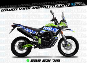 175€ - Voge 300 Rally | Diseño Rt003 23 ADHESIVOS Y PEGATINAS DE VINILO VOGE 300 RALLY Rt003-16