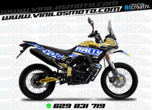 175€ - Voge 300 Rally | Diseño Rt003 25 ADHESIVOS Y PEGATINAS DE VINILO VOGE 300 RALLY Rt003-17