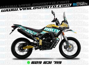 175€ - Voge 300 Rally | Diseño Rt003 27 ADHESIVOS Y PEGATINAS DE VINILO VOGE 300 RALLY Rt003-19