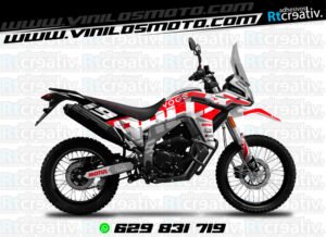 175€ - Voge 300 Rally | Diseño Rt004 9 ADHESIVOS Y PEGATINAS DE VINILO VOGE 300 RALLY Rt004-05