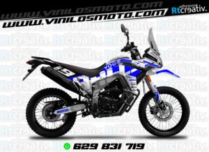 175€ - Voge 300 Rally | Diseño Rt004 11 ADHESIVOS Y PEGATINAS DE VINILO VOGE 300 RALLY Rt004-06