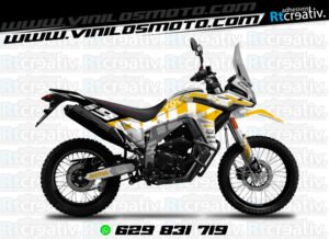 175€ - Voge 300 Rally | Diseño Rt004 13 ADHESIVOS Y PEGATINAS DE VINILO VOGE 300 RALLY Rt004-07